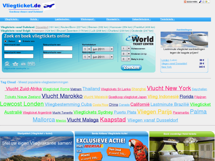 www.vliegticket.de