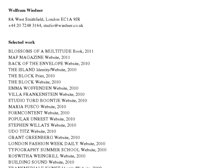 www.wiedner.co.uk