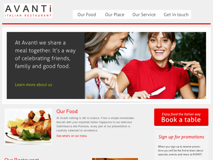 www.avantirestaurant.co.za