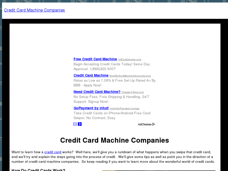 www.creditcardmachinecompanies.com