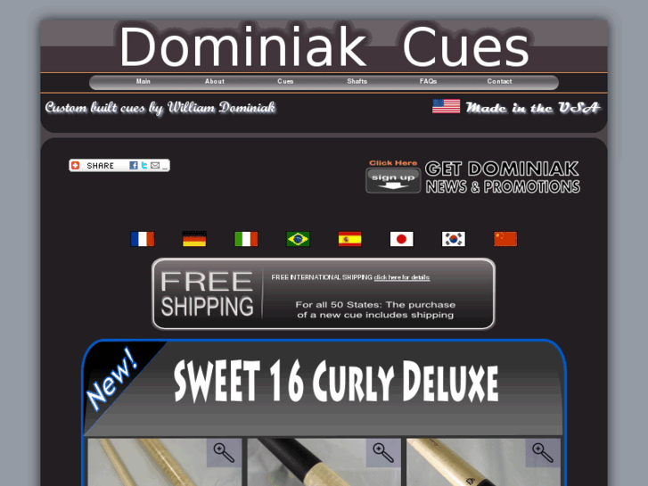 www.dominiakcues.com