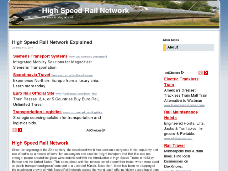 www.highspeedrailnetwork.com