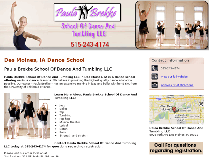 www.paulabrekkedanceschool.com