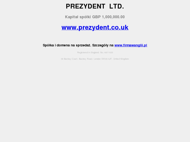 www.prezydent.co.uk