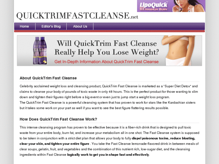 www.quicktrimfastcleanse.net