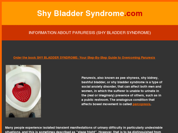 www.shybladdersyndrome.com