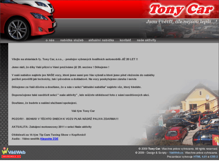 www.tonycar.cz