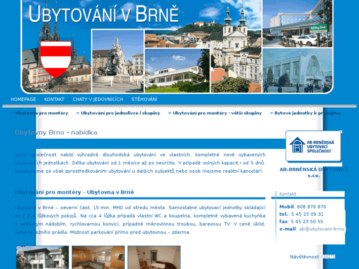 www.ubytovani-brno.cz