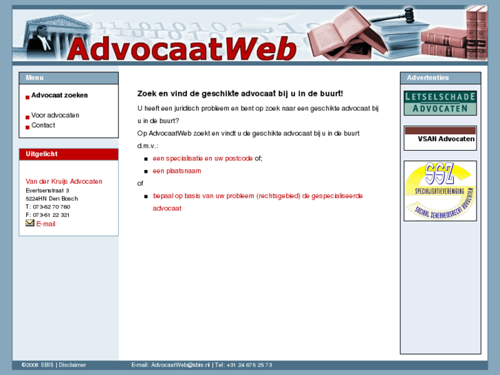 www.advocaatweb.nl