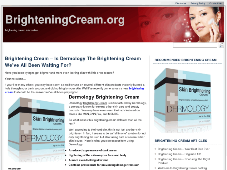 www.brighteningcream.org