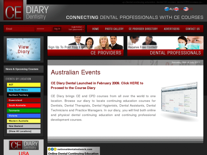 www.ce-diary.com.au