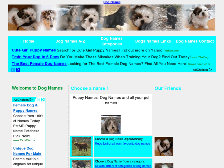 www.dog-names.me.uk