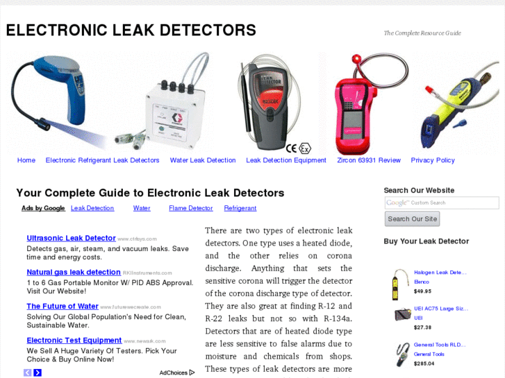 www.electronicleakdetector.net