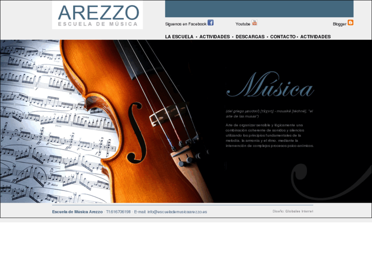 www.escuelademusicaarezzo.es