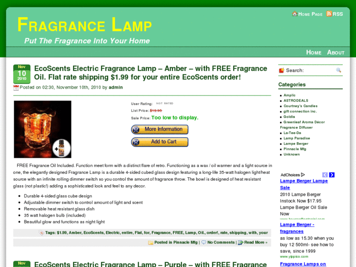 www.fragrancelamp.net