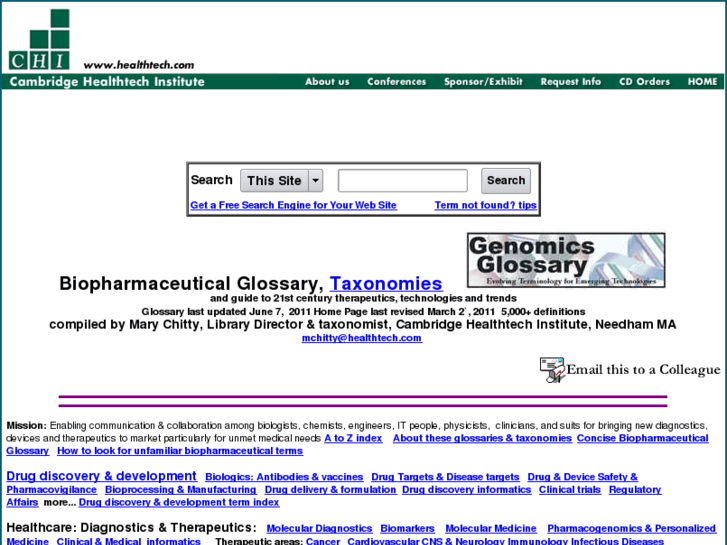 www.genomicglossaries.com