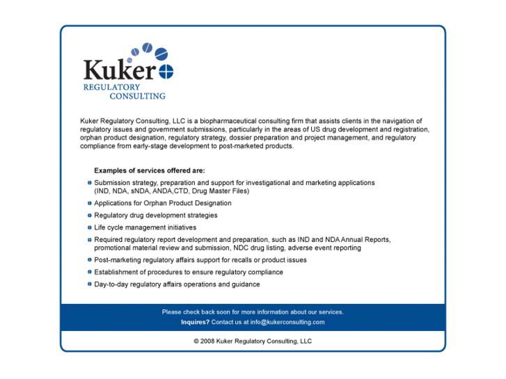 www.kukerregulatoryconsulting.com