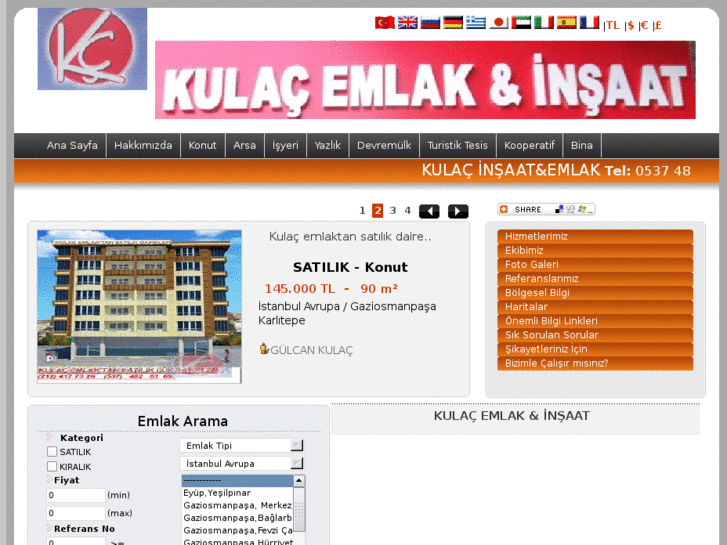 www.kulacemlakinsaat.com