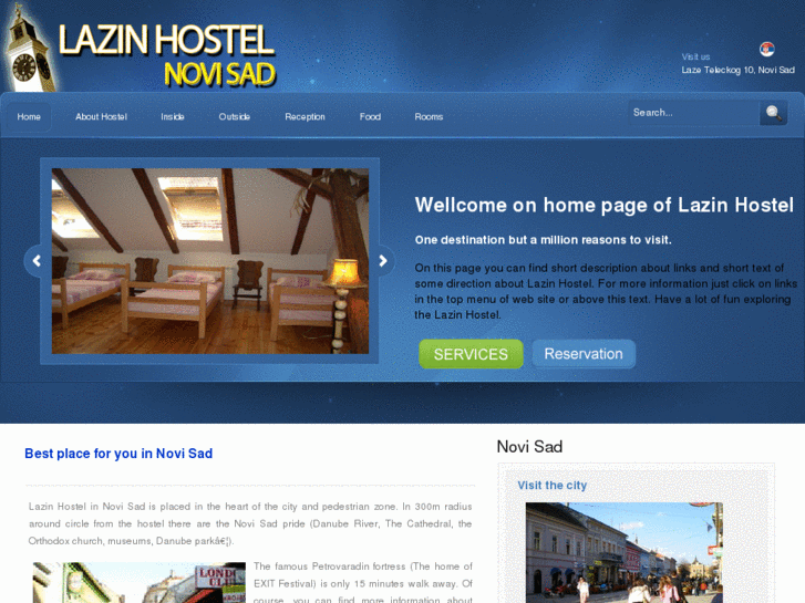 www.lazinhostel.org