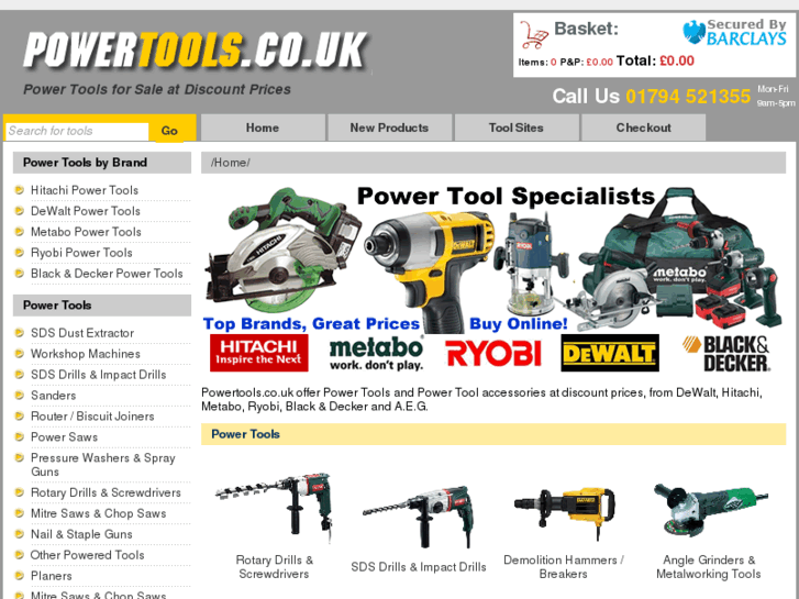 www.powertools.co.uk