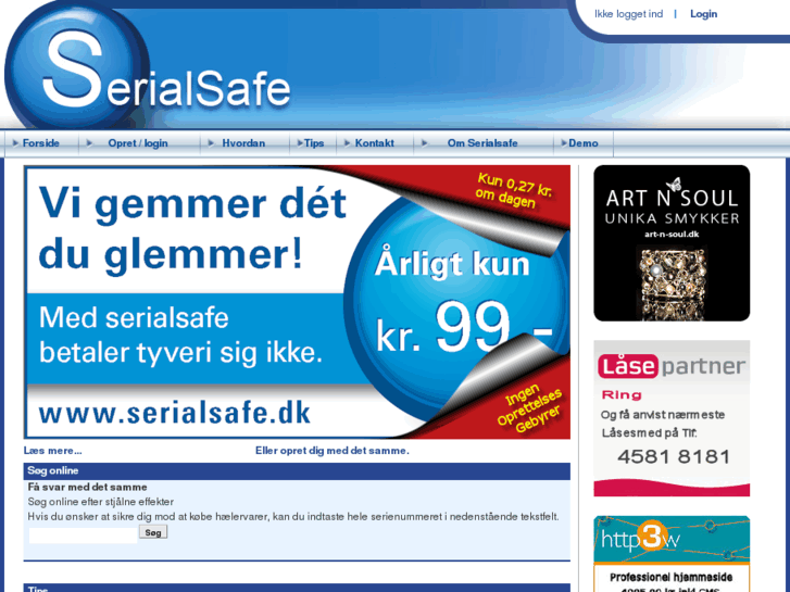 www.serialsafe.dk