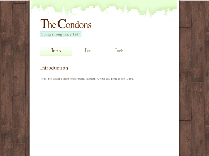 www.thecondons.net