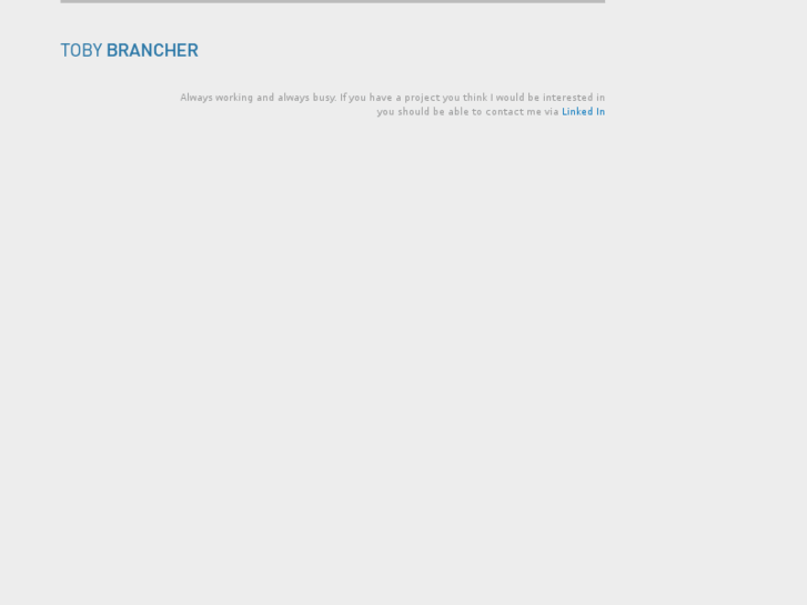 www.tobybrancher.com