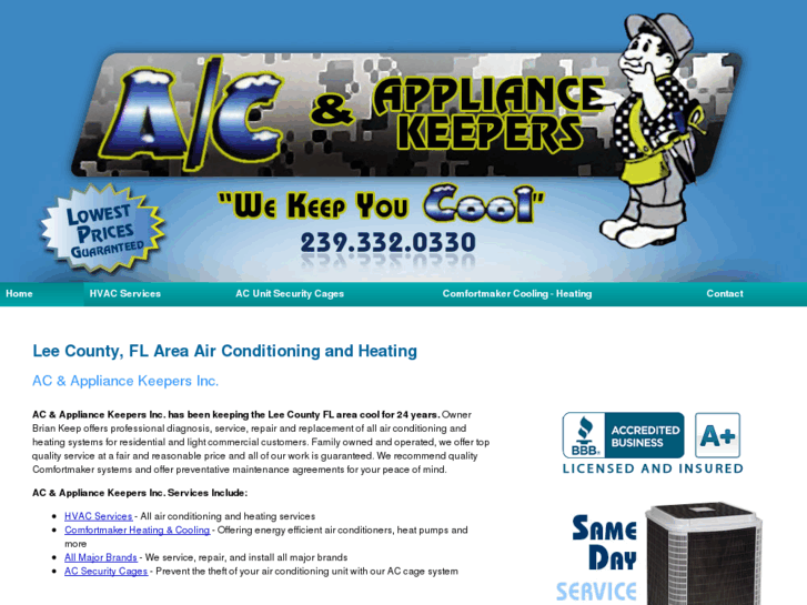 www.acappliancekeepersinc.com