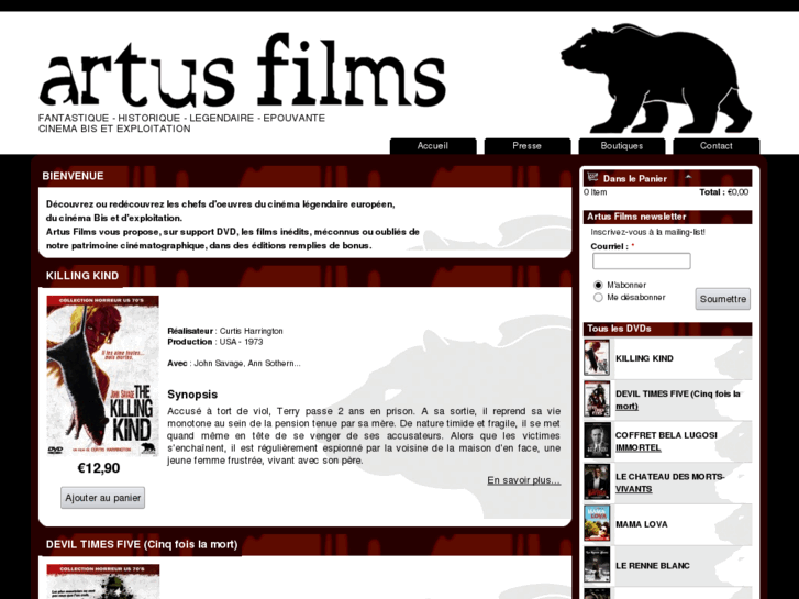 www.artusfilms.com