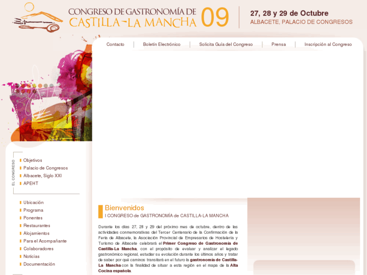 www.congresogastronomiacastillalamancha.com