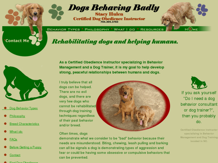 www.dogsbehavingbadly.org