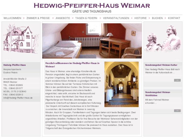 www.hedwig-pfeiffer-haus.com