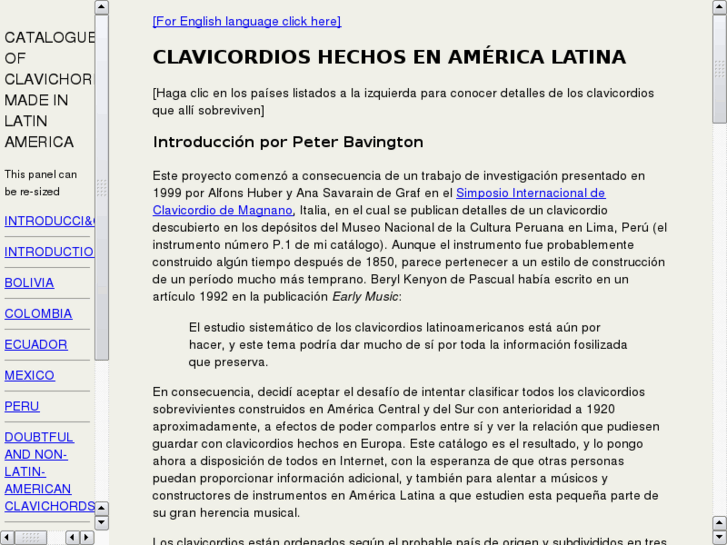 www.latinamericanclavichords.info