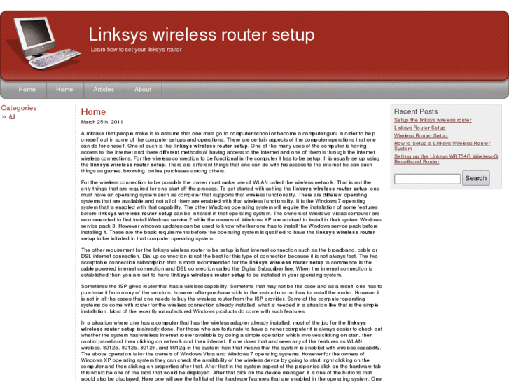 www.linksyswirelessroutersetup.org