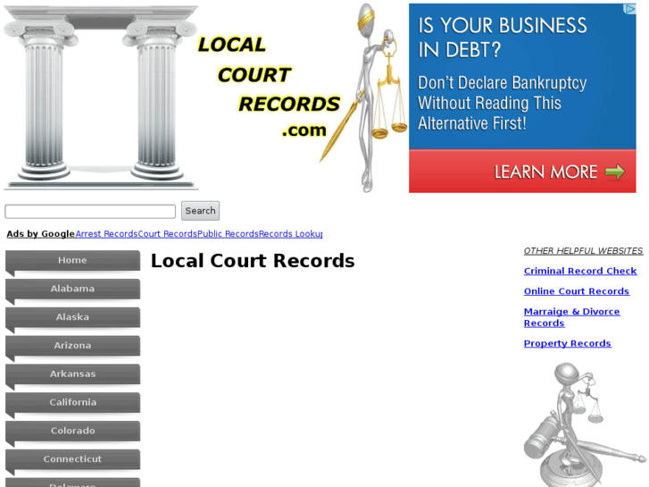 www.localcourtrecords.com