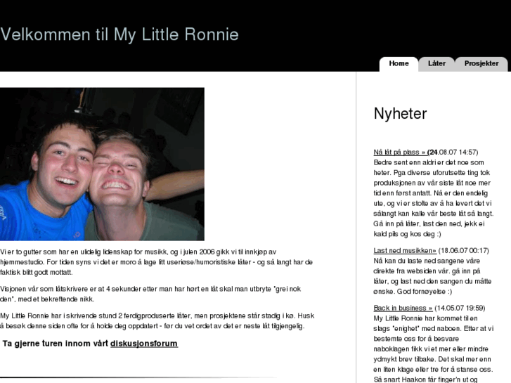 www.mylittleronnie.com