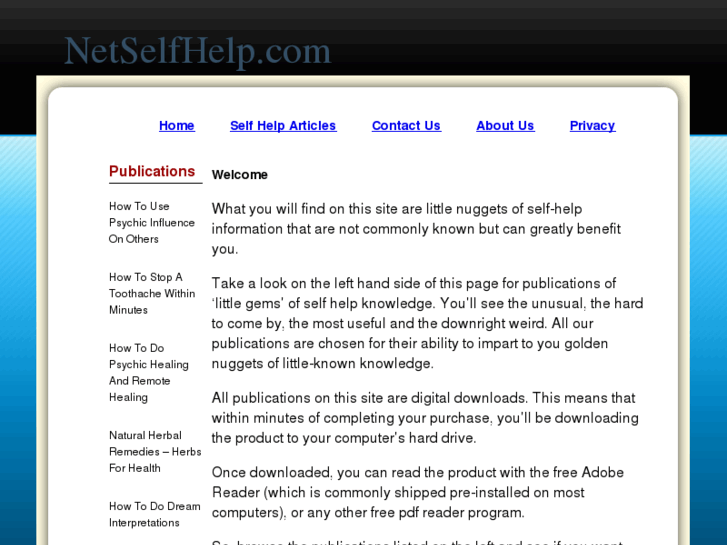 www.netselfhelp.com