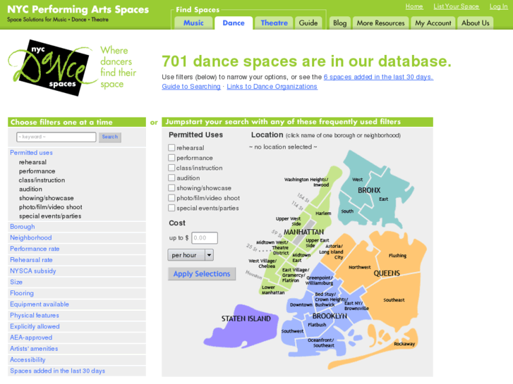 www.nycdancespaces.org