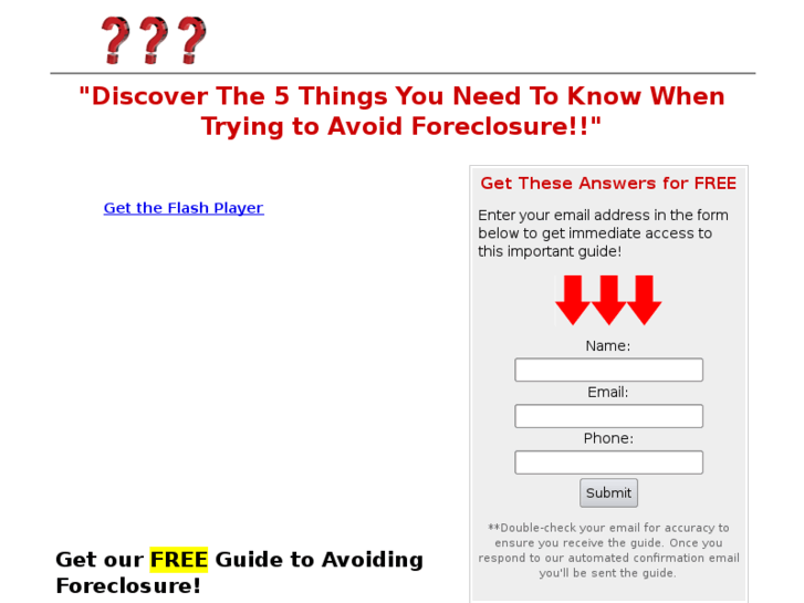 www.optionsforavoidingforeclosure.com