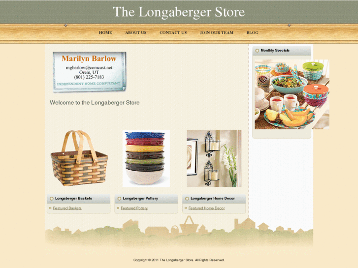 www.thelongabergerstore.com