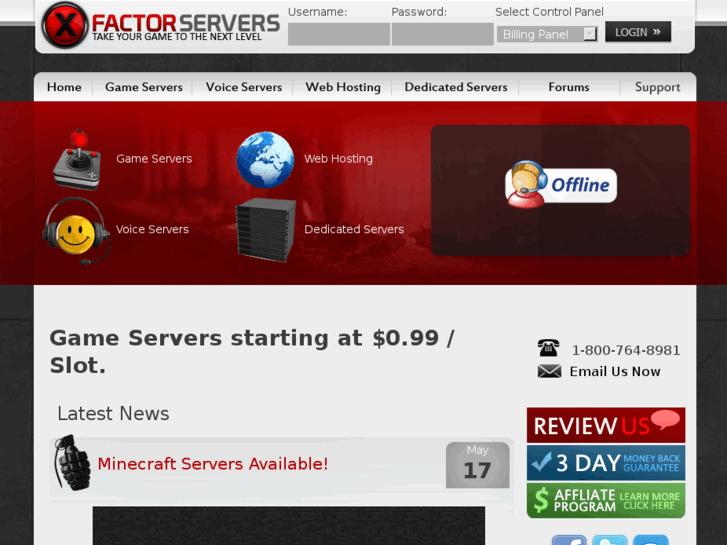 www.xfactorservers.com