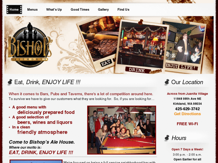 www.bishopsalehouse.com