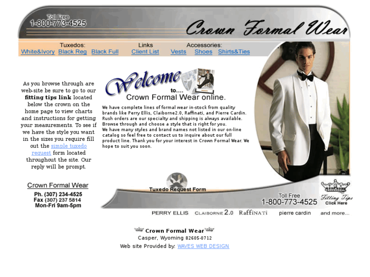 www.crownformalwear.com