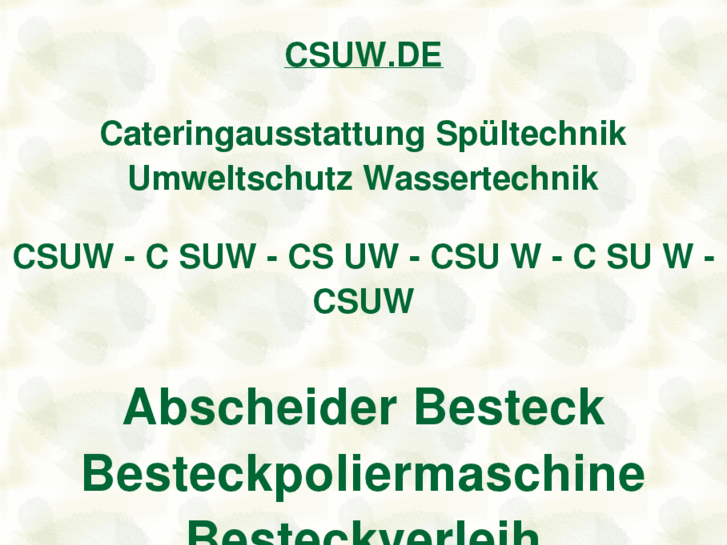 www.csuw.de
