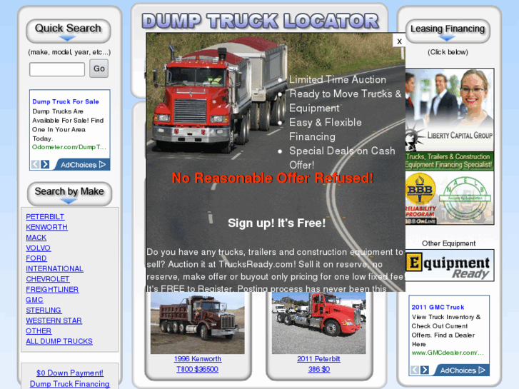 www.dumptrucklocator.com