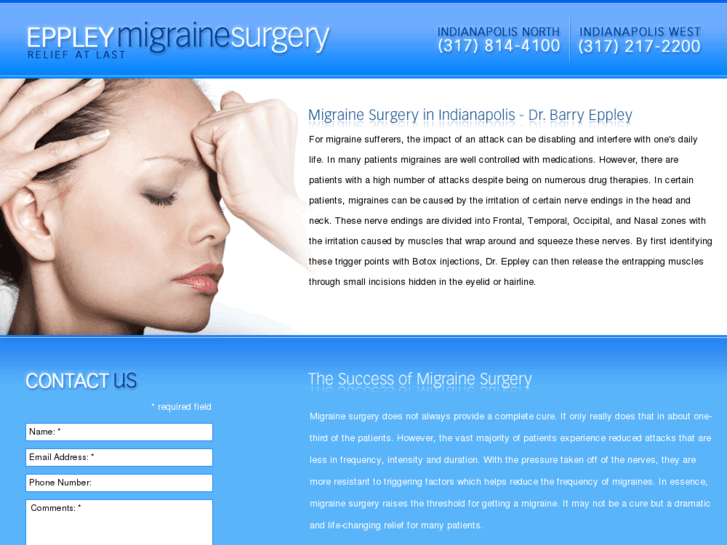 www.eppleymigrainesurgery.com