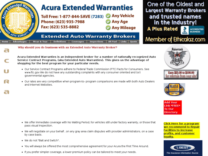 www.extendedwarrantiesforacura.com