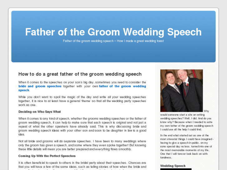 www.fatherofthegroomweddingspeech.org