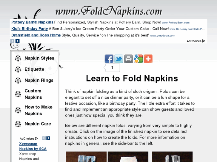 www.foldnapkins.com