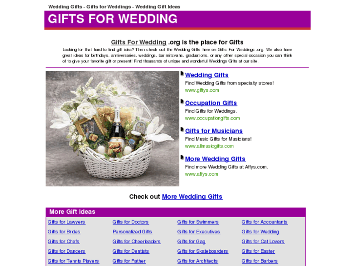 www.giftsforwedding.org